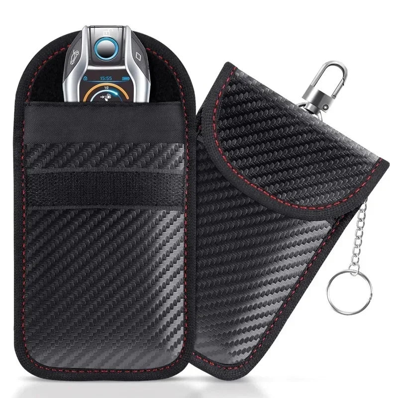 Pochette anti-RFID noire OBDProtect pour clé de voiture