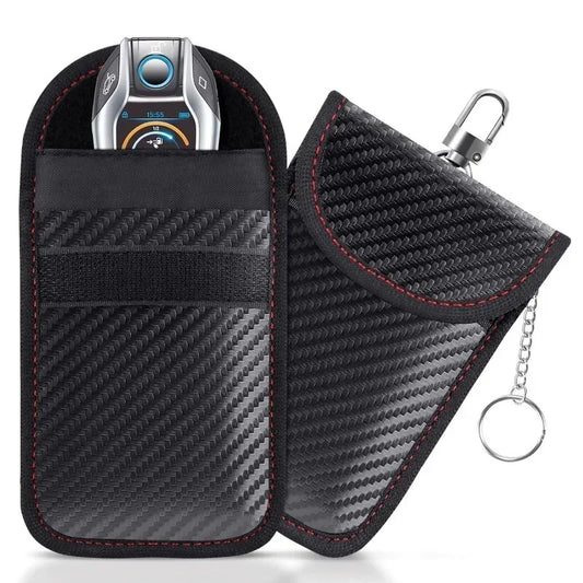 Pochette anti-RFID noire OBDProtect pour clé de voiture