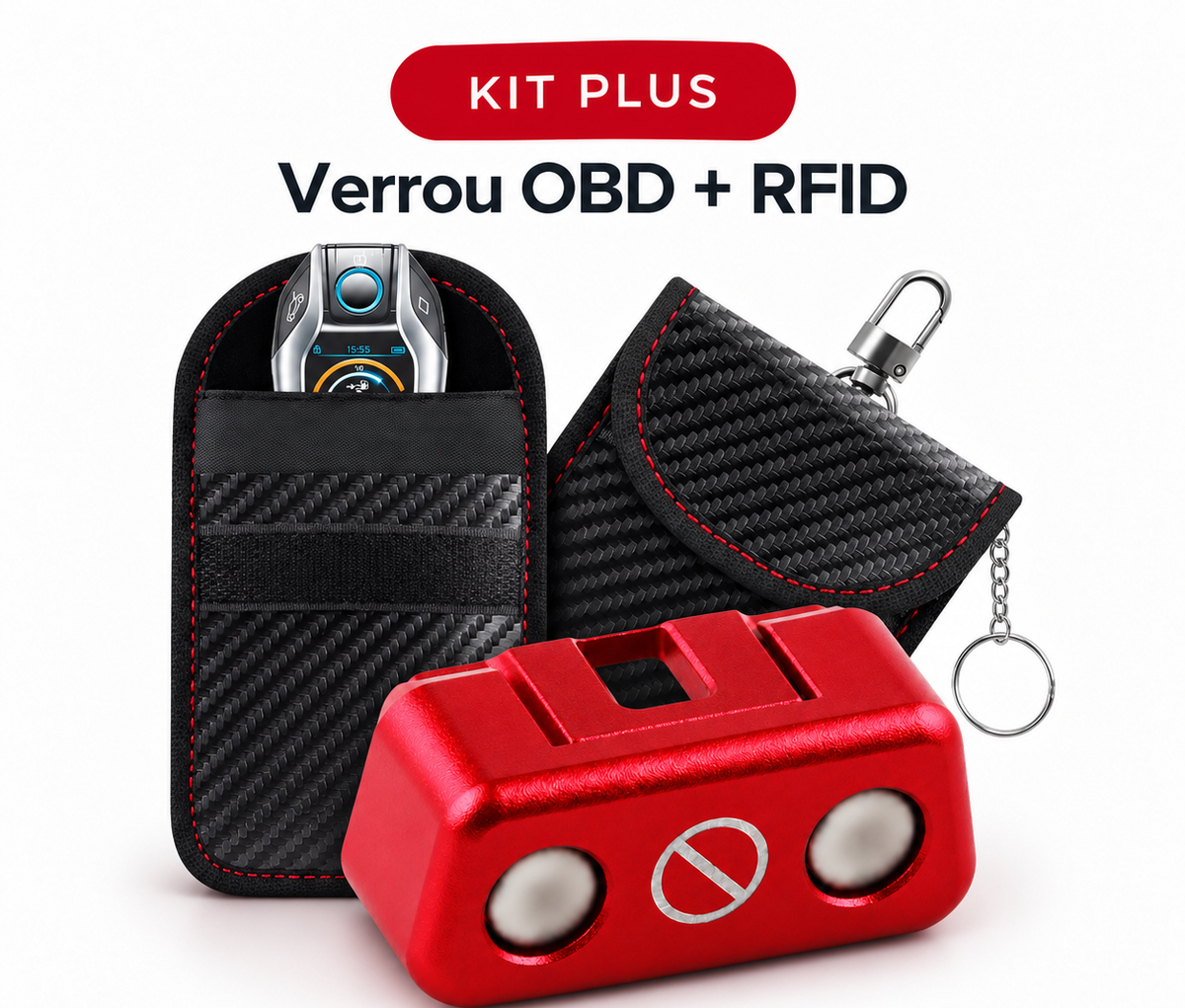 Kit Plus OBDProtect avec pochette RFID